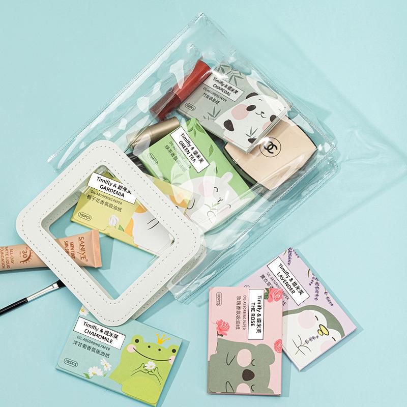 300 шт. портативная премиум-промокательная бумага для лица с маслом очищающие листы для лица для макияжа дружественная промокательная бумага