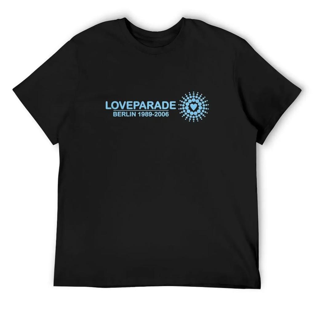 Футболка Loveparade Berlin мешковатые рубашки летняя одежда индивидуальные наряды для мужчин
