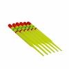 15Pcs 1 Set Vertical Buoy Sea Fishing Floats Assorted Size for Most Type of Angling with Attachment