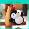Adorable Penguin Plush Toy With Short Plush Material For Backpack Ornaments And Collectors
