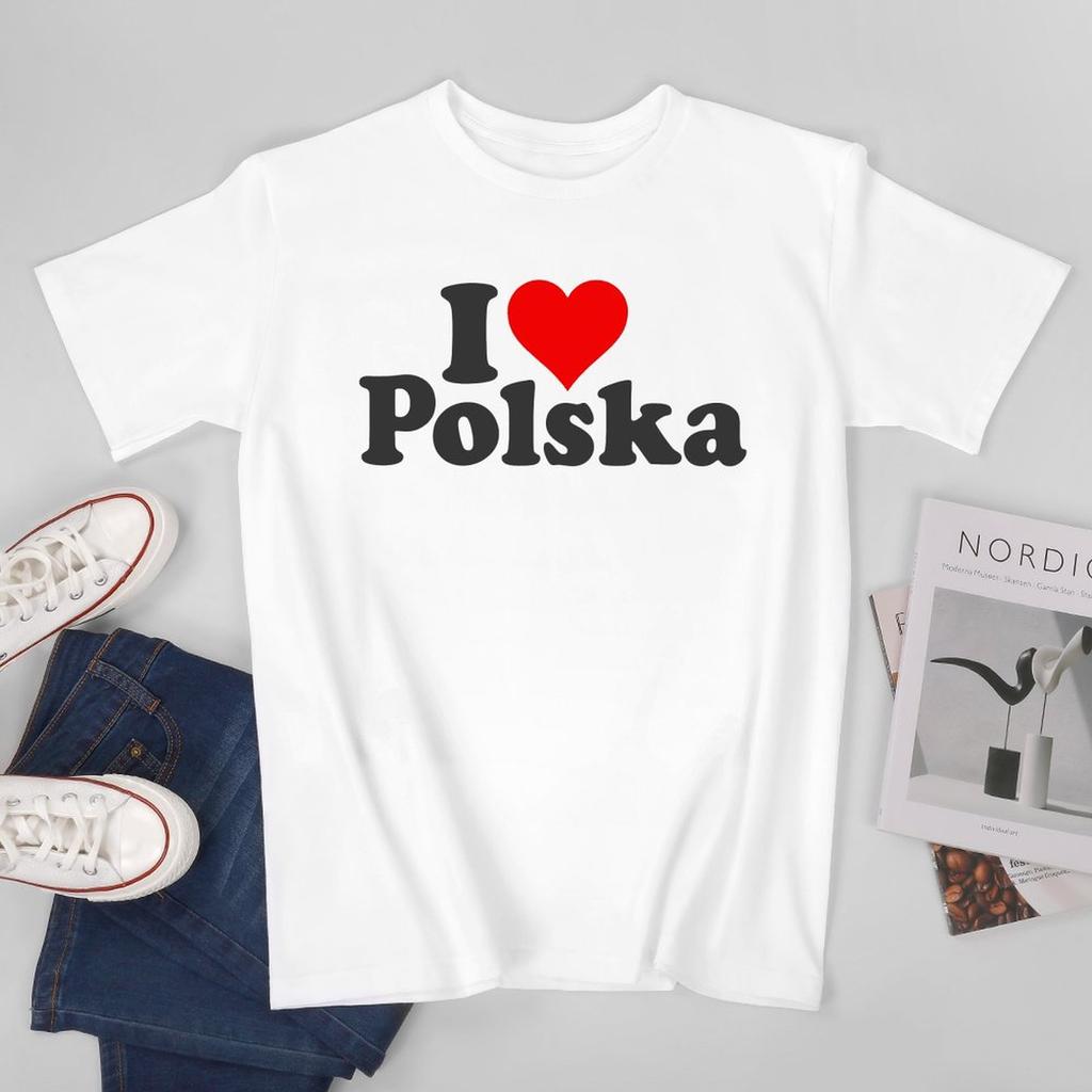 Unisex Unisex I Love Poland Polska I Heart Poland Polish Tshirt Tees T Shirts WoUnisex Boys 100 Cotton TShirt