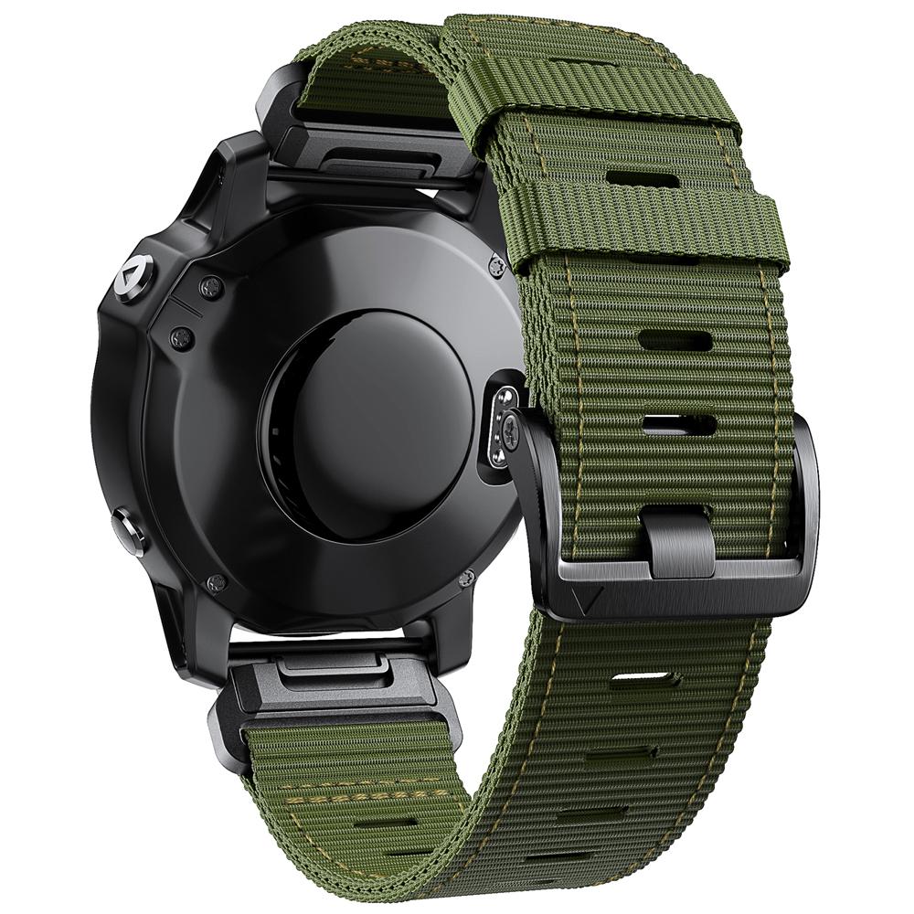 Нейлоновый ремешок QuickFit 26 мм 22 мм для Garmin Fenix 8 Pro 47 мм 51 мм E 7 7X Pro 6 6X Браслет Descent Mk3i/Instinct 3 Ремешок для часов
