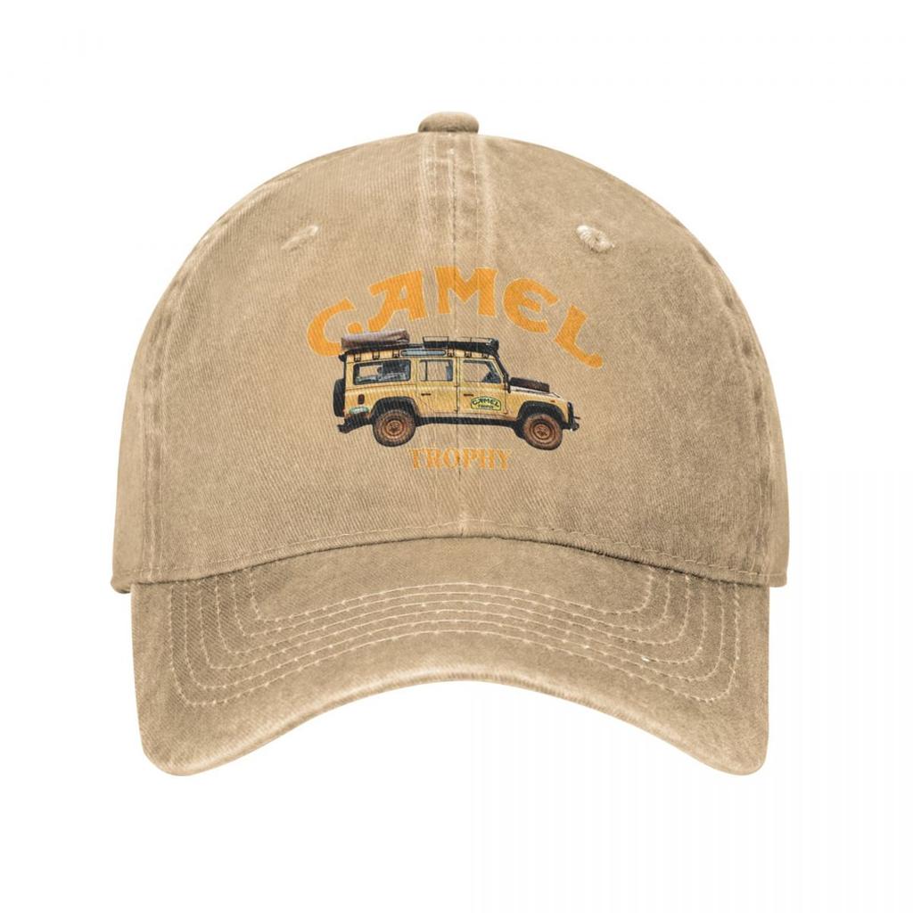Кепка Camel Trophy с логотипом на весну и лето унисекс для женщин с конским хвостом, бейсбольная кепка в винтажном стиле, джинсовая, для активного отдыха, на все времена года