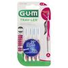 Sunstar GUM Trav-Ler Interdental Brushes 1.4mm, Pack of 4 - Precision Oral Hygiene Accessory