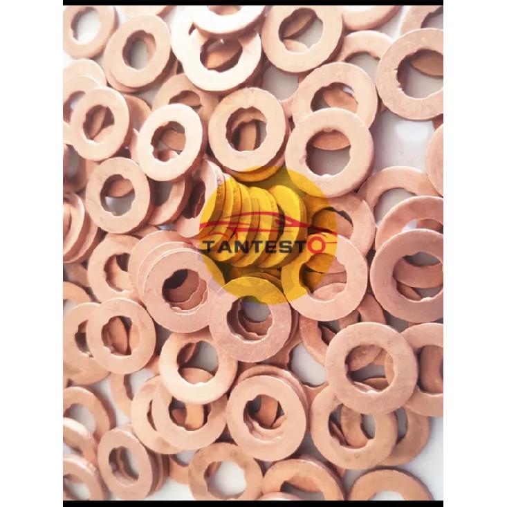 7x15mm/9x18mm Diesel Common Rail Injector Nozzle Copper Washer Seal O Ring Pad Gasket Pump Repair Tool