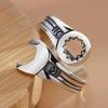 Кольца-гаечные ключи из стерлингового серебра 925 пробы, регулируемые, для женщин и мужчин, модные, свадебные, помолвочные, подарки, шармы, ювелирные изделия