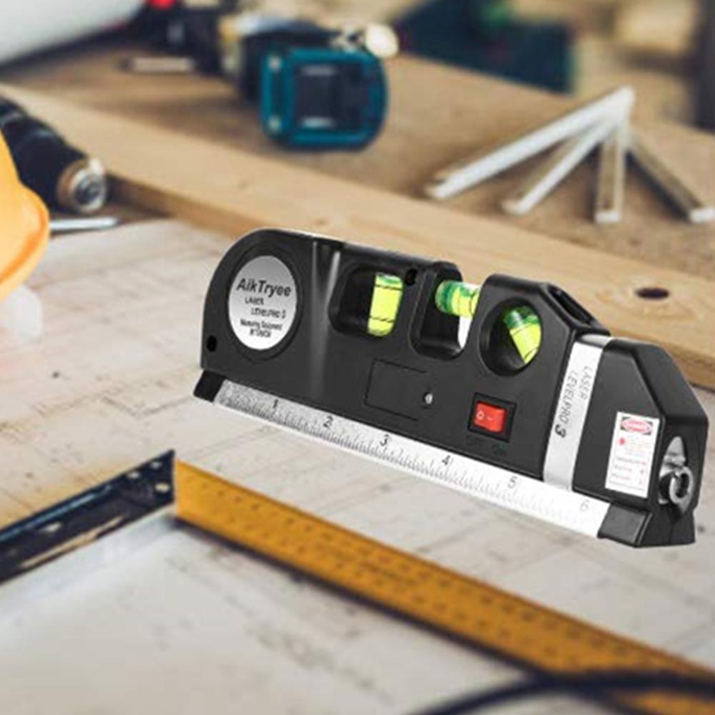 Multi-function Leveling Instrument With Tripod High Precise Straight Line Level Aligner Vertical Measure Tape