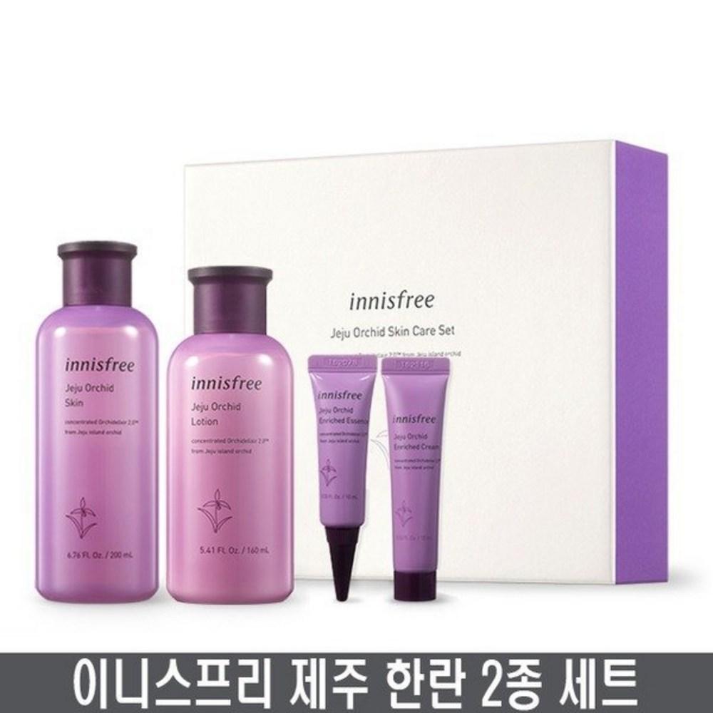 Moisturizing Care Innisfree Jeju Orchid 2-piece Set/Skin Lotion - Innisfree