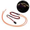 Bright Light Strip Glowing Strobing Line Red 29cm Length Soft Wire Lights RC Car for