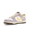 Nike Женские кроссовки Dunk Low Premium Lilac Bloom Фиолетовые нежно-желтые паруса FB7910-500