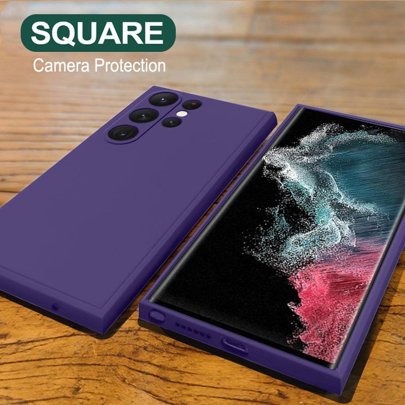 Liquid Silicone Rubber Shockproof Back Case For Samsung Galaxy S25 Ultra S24 FE S23 S22 S21 FE A56 A36 A55 A16 A15 A06 A35 A25 A54 5G