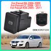 For VW Passat B6 Handbrake Button Switch Car Parking Brake Switch 3C0927225B 3C0927225C For VW Passat B6 R36 C6 CC