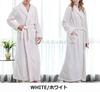 Bathrobe Gown Unisex Bathrobe After Bath Room Wear Loungewear Nightgown Stylish XL Size Navy [Arcade] Men's Women's