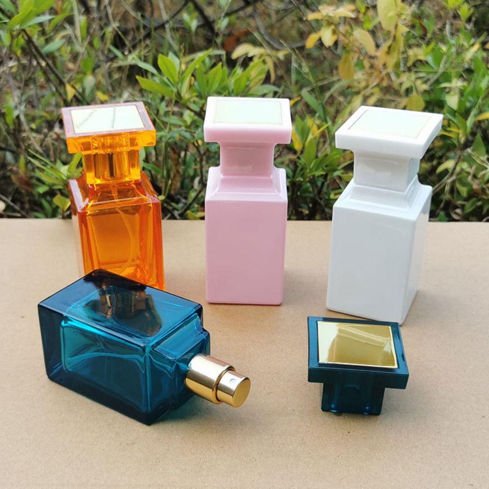 50 мл многоразовый флакон для духов портативный квадратный распылитель новый флакон для духов спрей