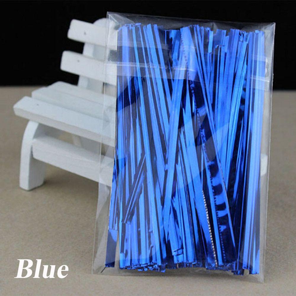 800PCS Ligation Wrapping Baking Twist Ties Pack Sealing Cellophane Bag Metallic Wire