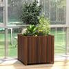 Outdoor Anti-Corrosion Wood Square Planter