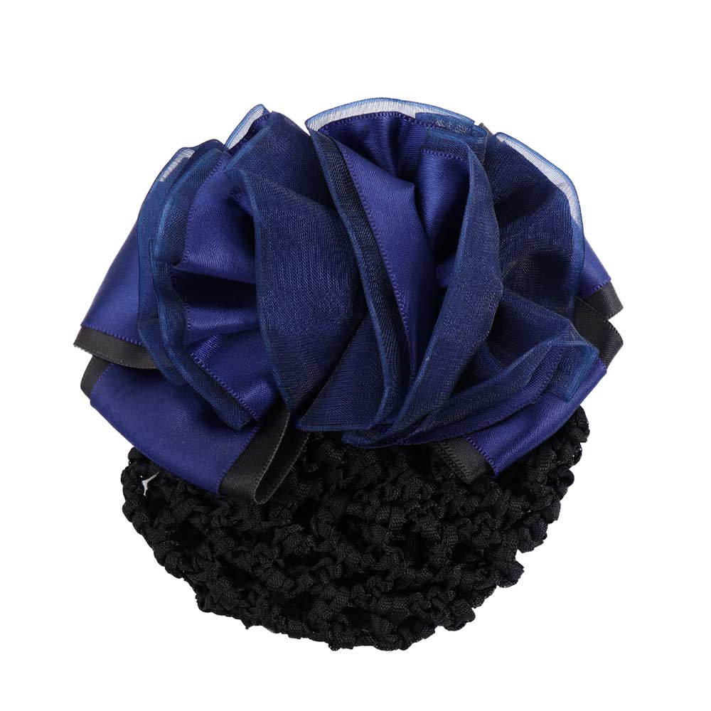 Hair Accessories Sweet Hotel For Girls Hair Clip Female Hairgrips Cover Net Floral Spring Clip Ponytail Clip Korean Bun Snood