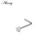 Alisouy 1Piece Steel 20G Faux Nose Rings Fake Septum Rings Hoop Nostril Daith Piercing Fake Clip On Nose Rings Oreja Piercings Jewelry