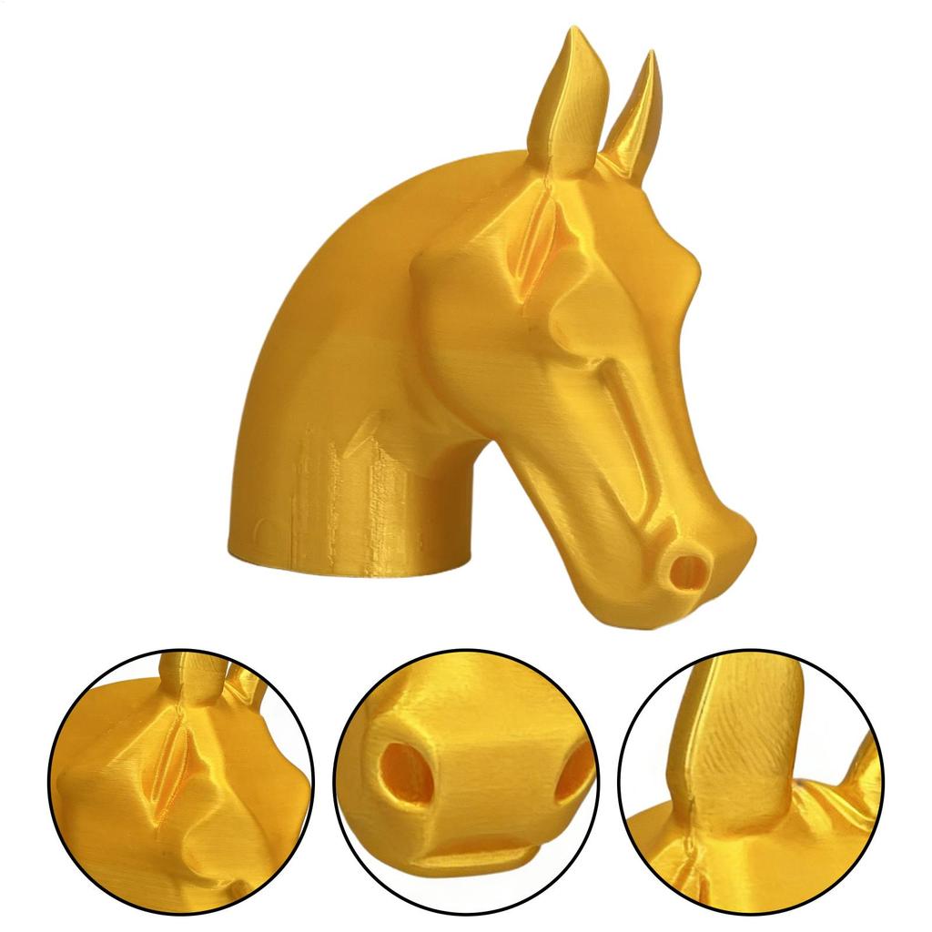 Trailer Hitch Dust Cover Exterior Decorative Horse Head Caps Trailer Hitch Receiver Cover For Cars Sedans Trucks Road Trips