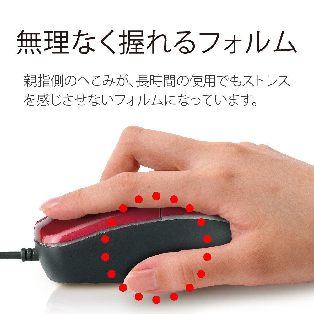 BUFFALO Проводная оптическая мышь Размер Черный BSMOU27SMBK Тихая/3 кнопки/M