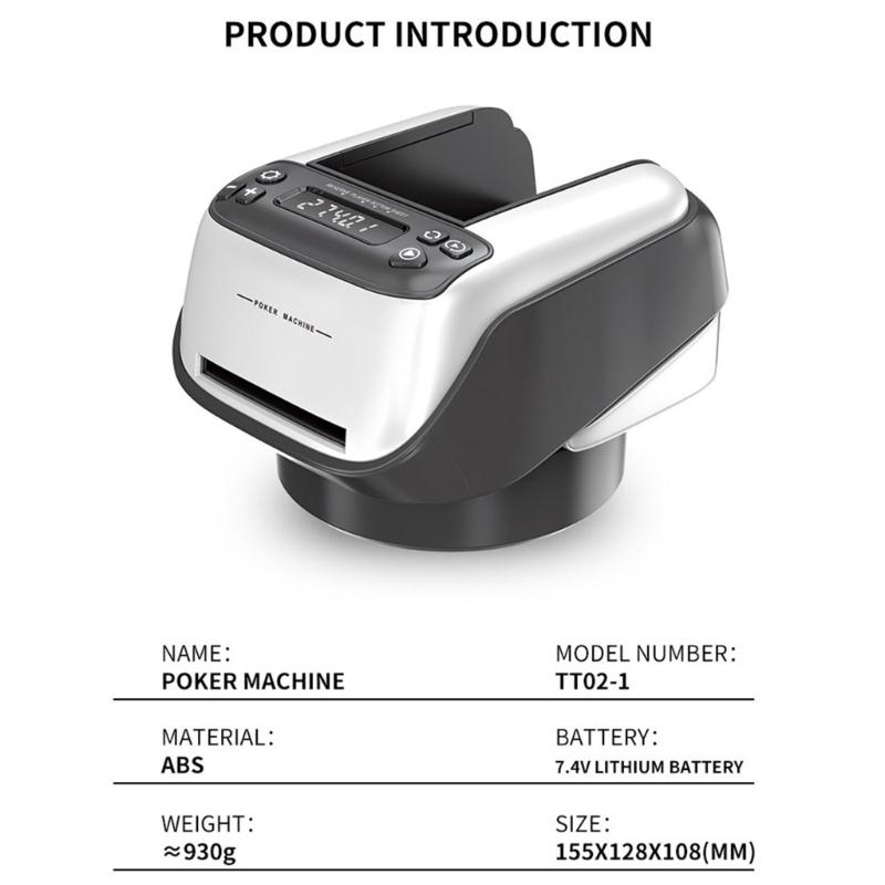 Интеллектуальный вращающийся автомат для раздачи карт: бесшумная работа и устойчивое основание для использования в профессиональных казино