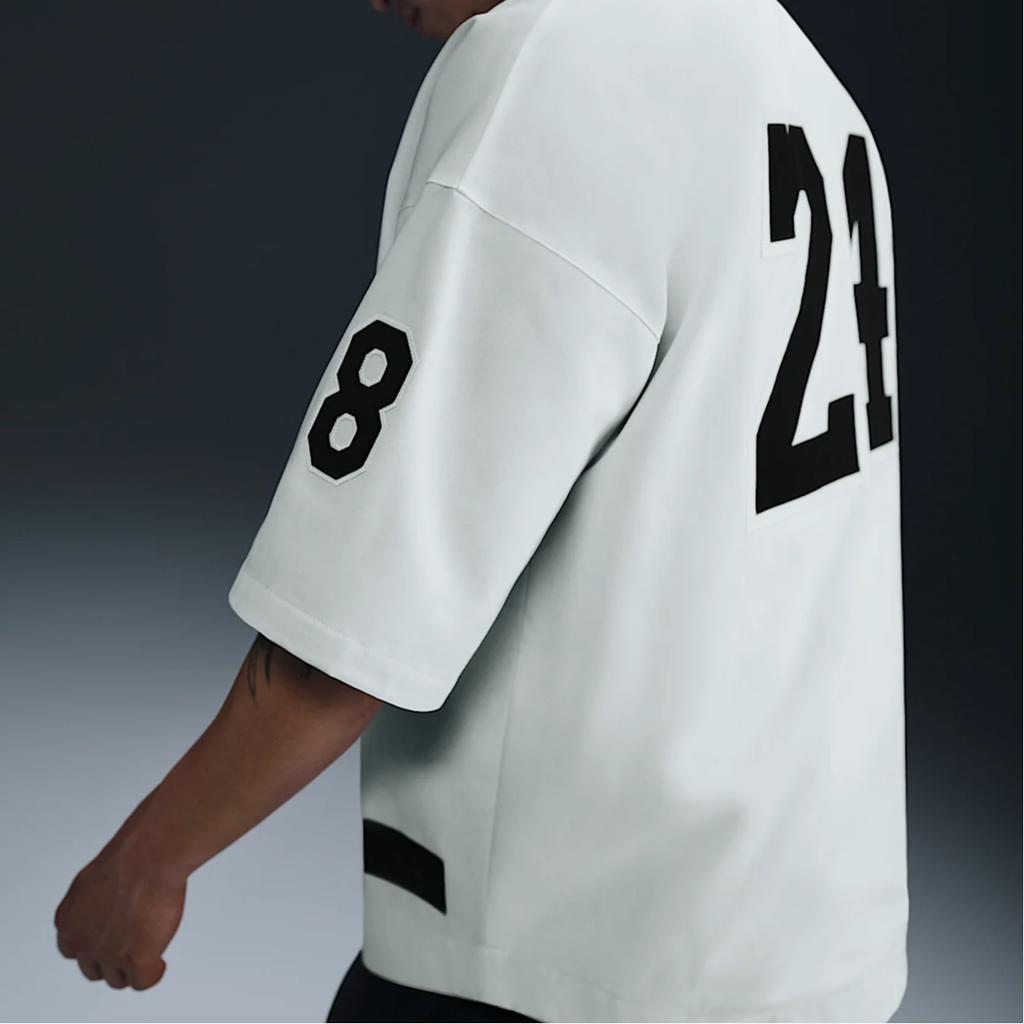 Nike Бейсбольная майка Кобе (Азия) Парус/Черный Унисекс Топы Белый IB0008-133