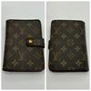 Used Louis Vuitton Bifold Wallet Monogram Portefeuille Zip Brown