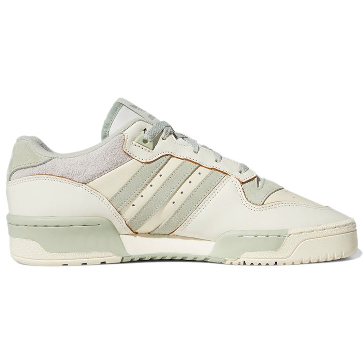 Adidas Originals Rivalry Low Premium Cushioning Durable Low-Top Sneakers Unisex Sneakers Off-White FX9448
