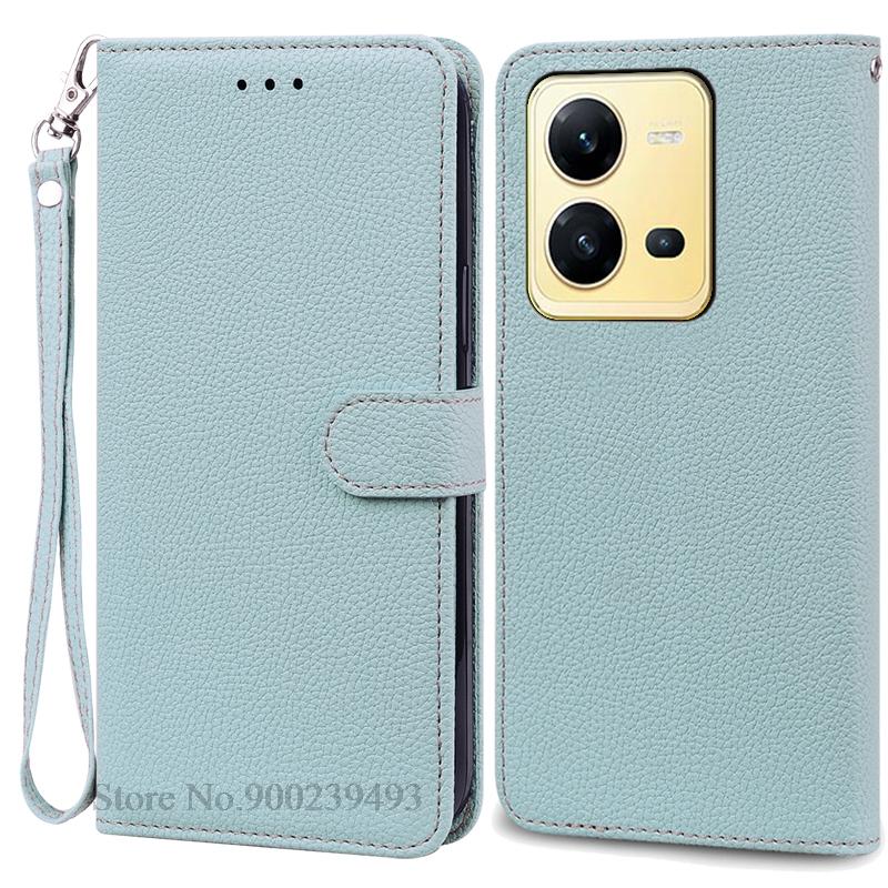 Для Vivo X80 Lite чехол Роскошный кожаный кошелек флип чехол для Vivo X80 Lite 5G чехол Силиконовый чехол для Vivo X80 Lite Fundas Shell