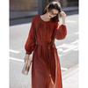 Плиссированное макси-платье-бэбидолл Demana из лиоцелла