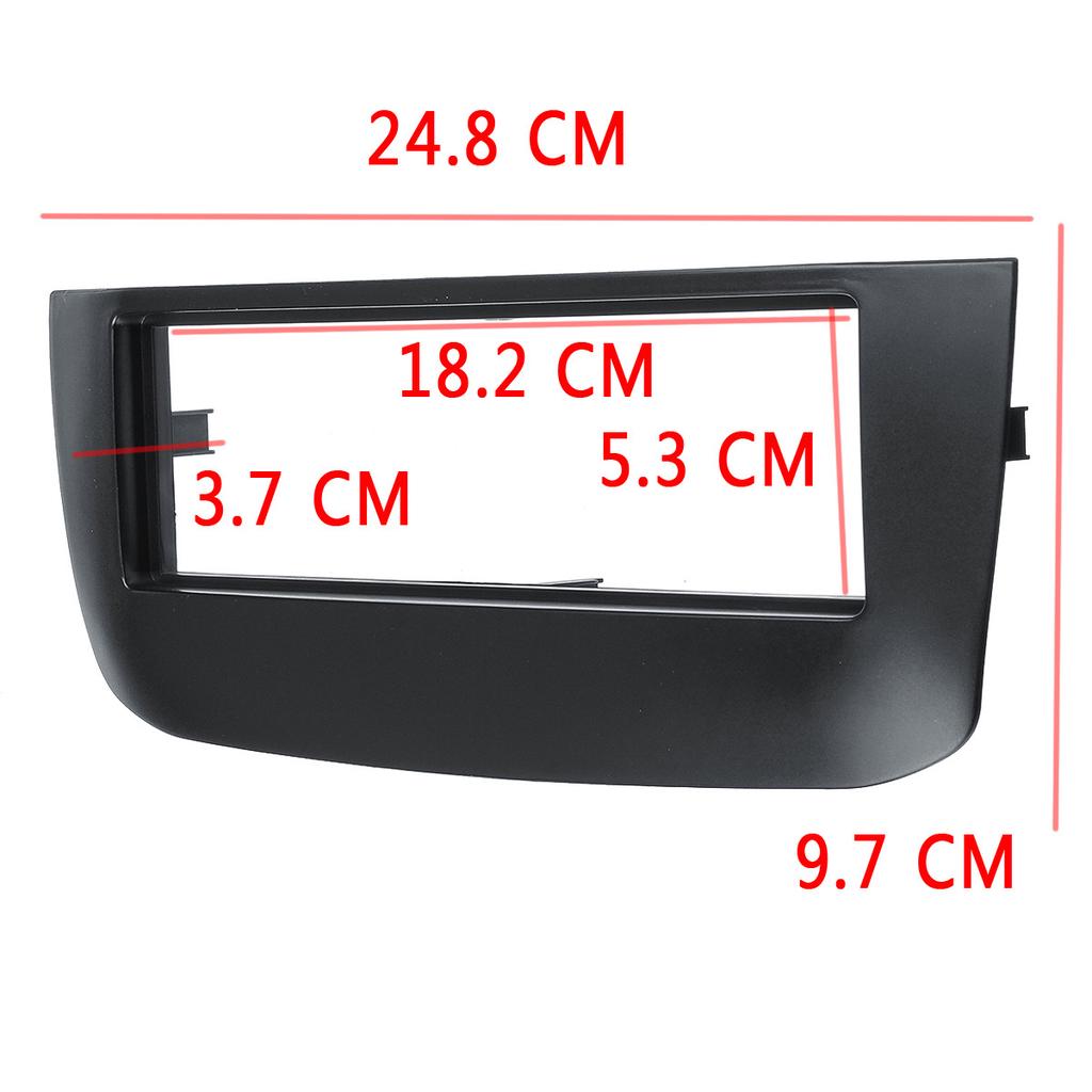 Портальная 1DIN автомагнитола Рамка Панель Отделка Для Facia Punto EVO 2009-2017/ Fiat Linea(323) 2012 182x53 мм