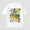 2026 Unisex's Digimon Anime T Shirt White Cotton Agumon Graphic Print Casual Short Sleeve Tee for Otaku Daily Wear Campus Street