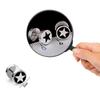 1 Piece Titanium Steel Barbell Dumbbell Studs Earrings for Men Women New Pop Punk Gothic Earings Fashion Ear Jewelry