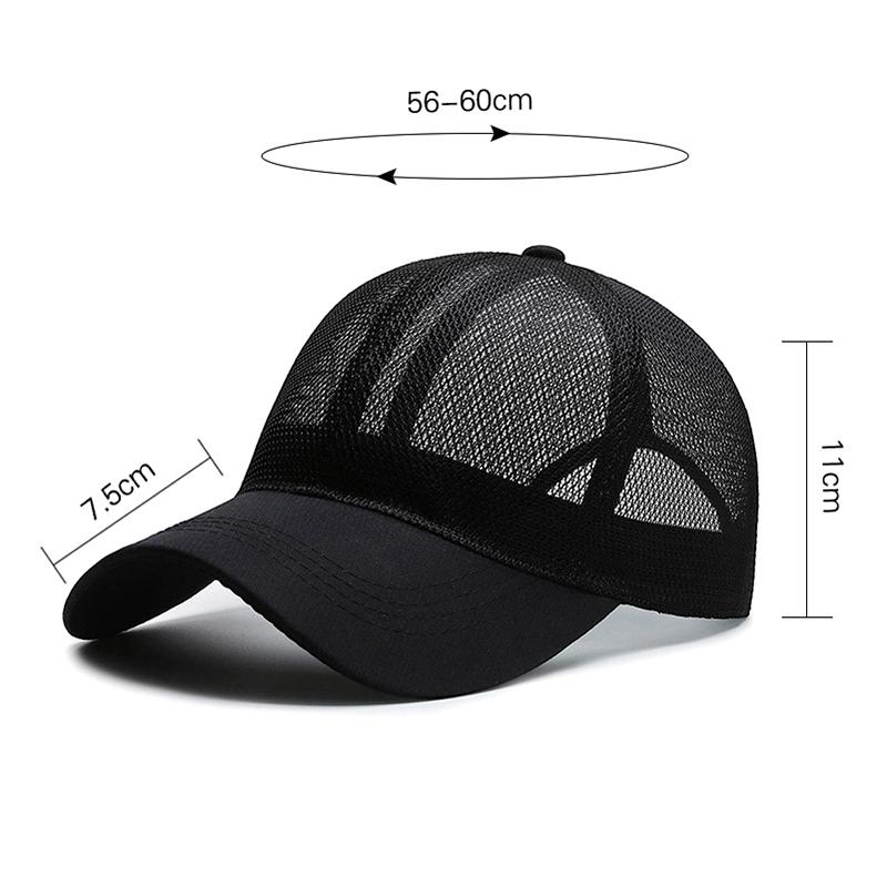 Летняя мужская шляпа с ажурными полями, дышащая сетчатая кепка для спорта на открытом воздухе, солнцезащитный крем для бейсбола, женская шляпа от солнца