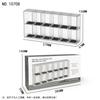 Building Block Figurine Display Box Acrylic Transparent Dustproof Small Doll Compatible Figurine Storage Box