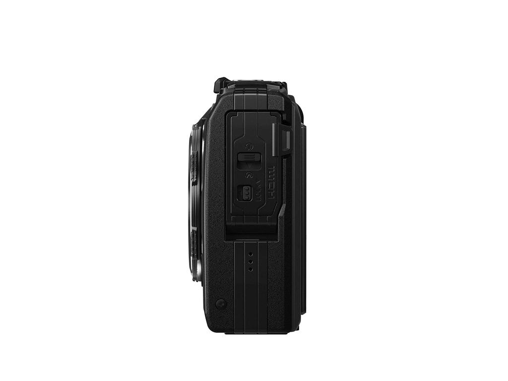 OLYMPUS Цифровая камера Tough Black 12 мегапикселей CMOS 15 м водонепроницаемая грузоподъемность 100 кгс компас BLK TG-5 F2.0 GPS+электронный и встроенный Wi-Fi TG-5