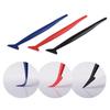 6/3Pcs Car Micro Squeegee Curves Slot Tint Tool Set 3 In 1 Different Hardness Gasket Squeegee for Installing Auto Wraps Stickers
