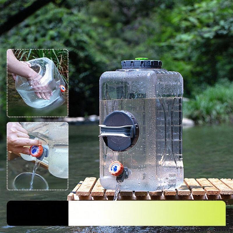 Портативное ведро для воды с краном для улицы
