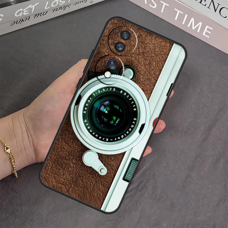 Ретро Камера Винтажный Чехол Для Honor X8a X9a X6a X7a X7 X8 X9 X9b X8b Honor 10 50 70 90 Lite Magic 5 6 Pro Чехол