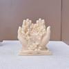 Religious Scalpture Candle Mold for DIY Candle Gypsum Ornaments Christmas Gift Home Decor Epoxy Resin Casting Mold