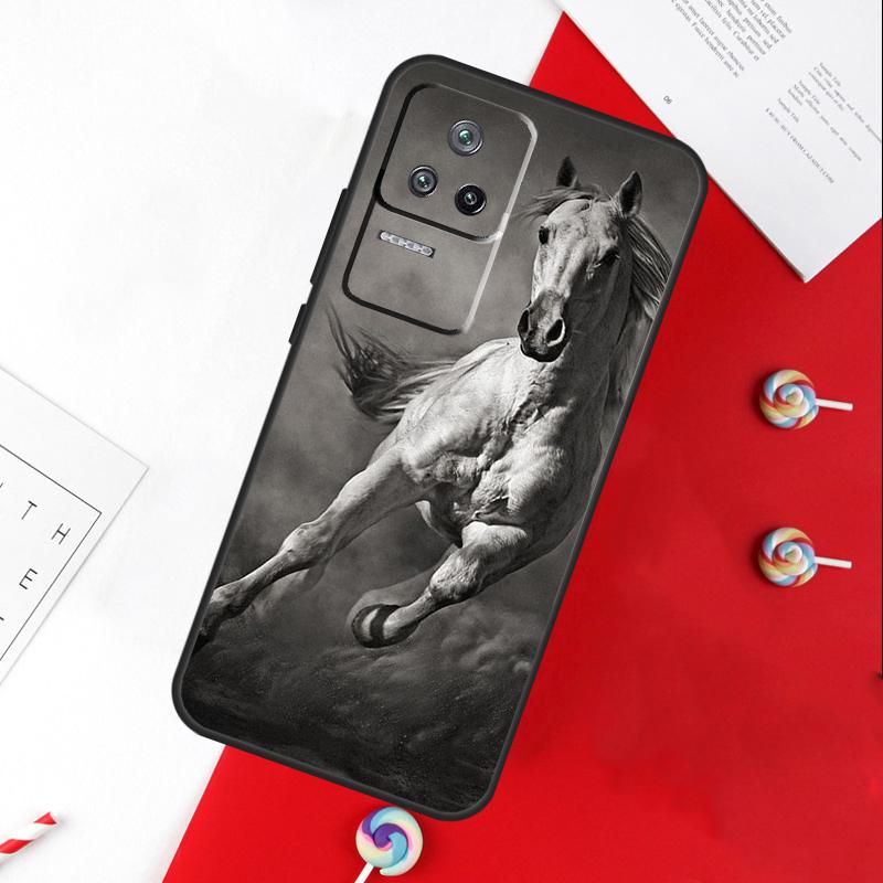 Чехол «Скачущая лошадь» для Xiaomi 11T 12T 13T 14T Pro 13 14 15 Ultra POCO X7 Pro X3 X5 X6 F5 F6 M6 Pro