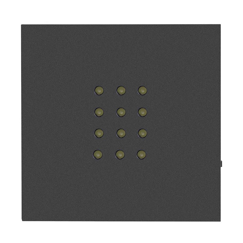 Держатель основания стойки дисплея белого света 12LED для искусства кристалла/стекла