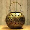 Crafts Home Decor Handcrafted Beautiful Hanging Metal Lota Candle Holder Antique Shade Box for Home