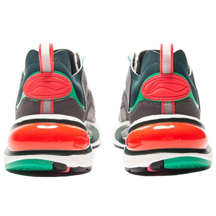 Li Ning V8 Модные нескользящие низкие беговые кроссовки Женские Ротанговый Янтарный ARHP128-3