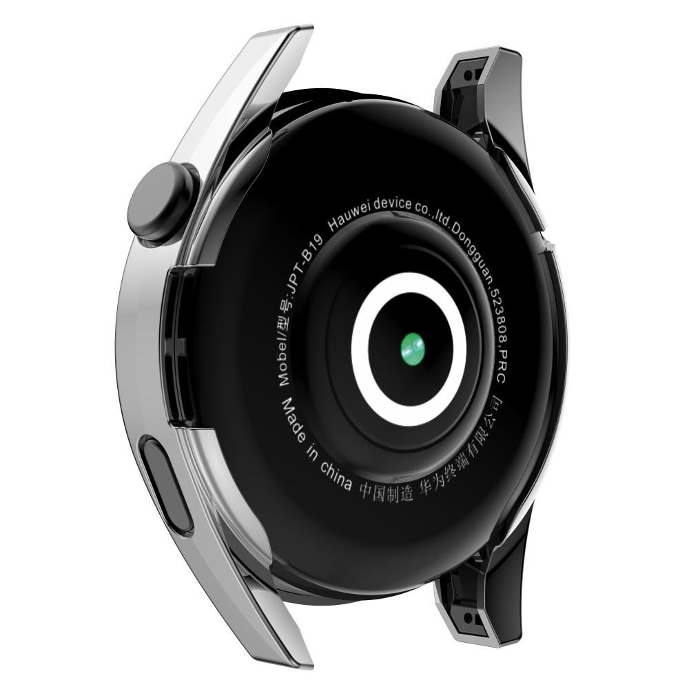 2in1 Case with Screen Protector for Huawei Watch GT 3 42mm, Silver