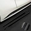 2.15M Glossy 5D  Carbon Fiber  Side Skirt Sill Decal Stripe Stickers For BMW 3 4 5 M3 M4 Series