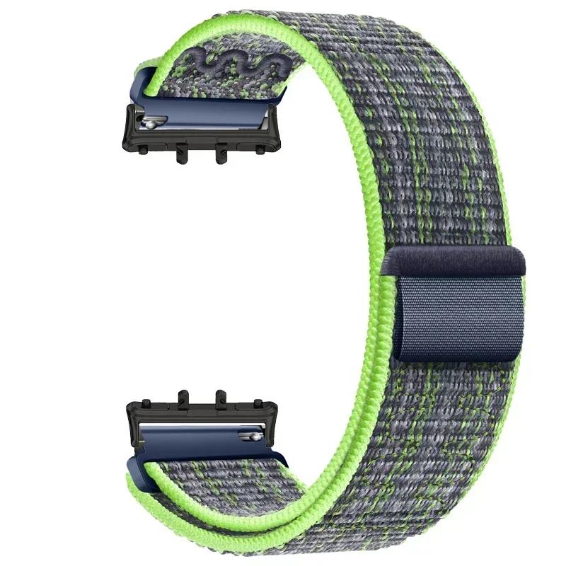 Спортивная нейлоновая петля для ремешка Samsung Galaxy Fit3 Аксессуары Дышащая Регулируемая Замена ремешка браслета для galaxy fit3band