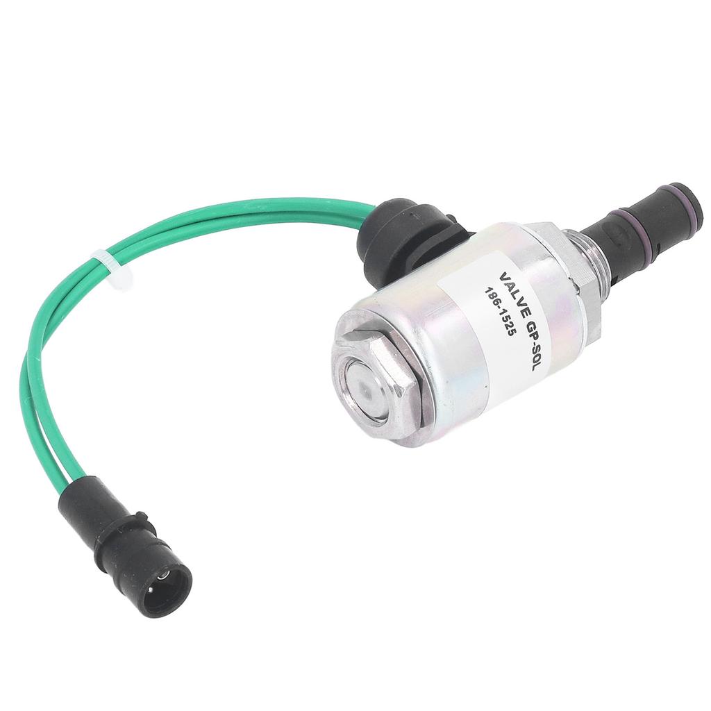 Solenoid Valve 186‑1525 9W2739 24V Alloy Steel for Caterpillar CAT D8R 135H 140H 143H 160H
