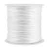100M X 0.8mm Nylon Chinese Knot Cord Rattail Macrame Shamballa Thread String White