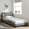 VidaXL Bed Frames Without Mattress Hvar, Upholstered Bed, Slat Base, Single Bed, Adult Bedroom Bed 3207730